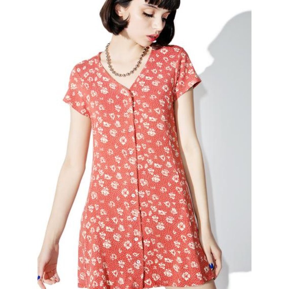 OBEY Bella cottagecore floral dress